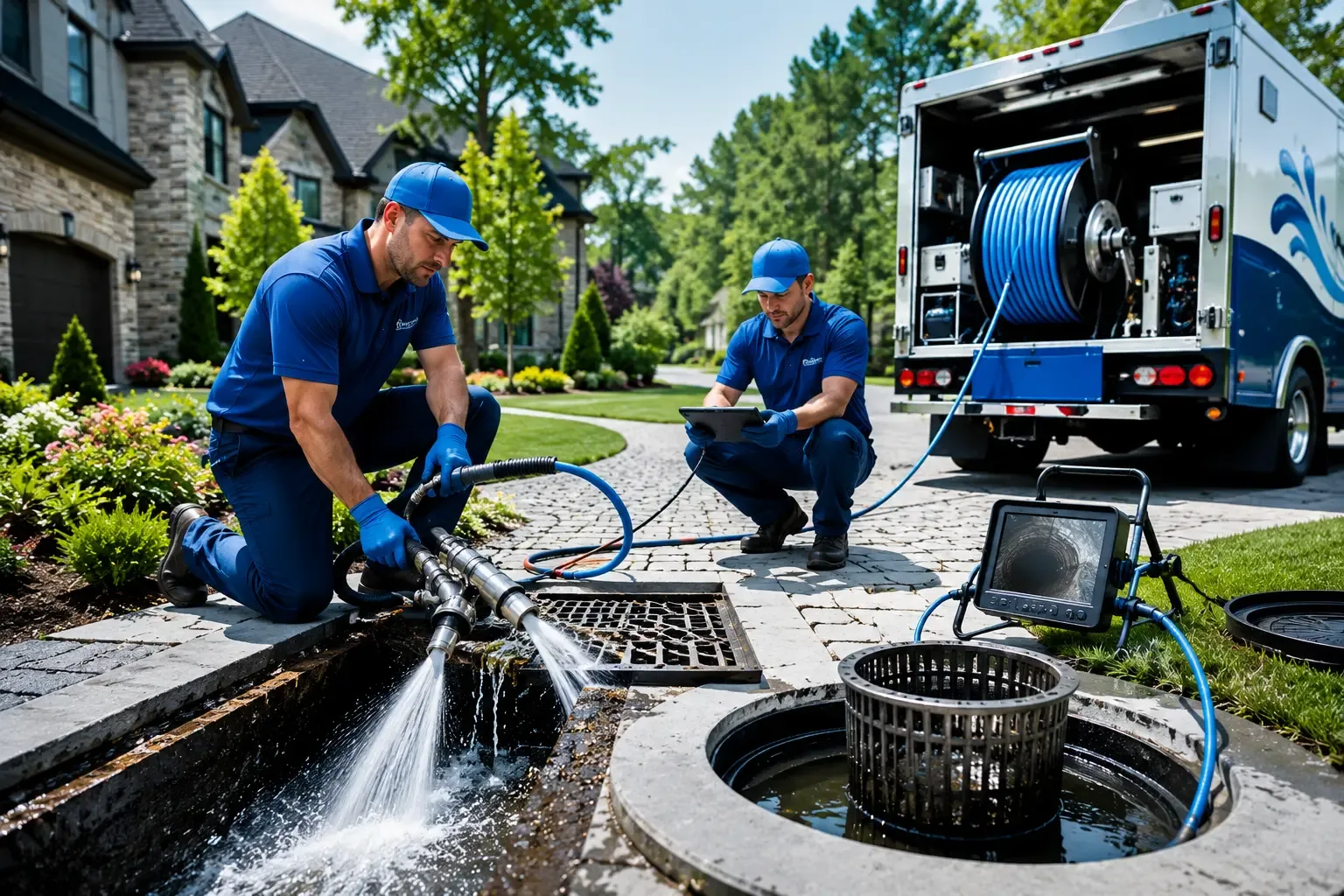Local outdoor drain cleaning professionals in Bridgeport, IL