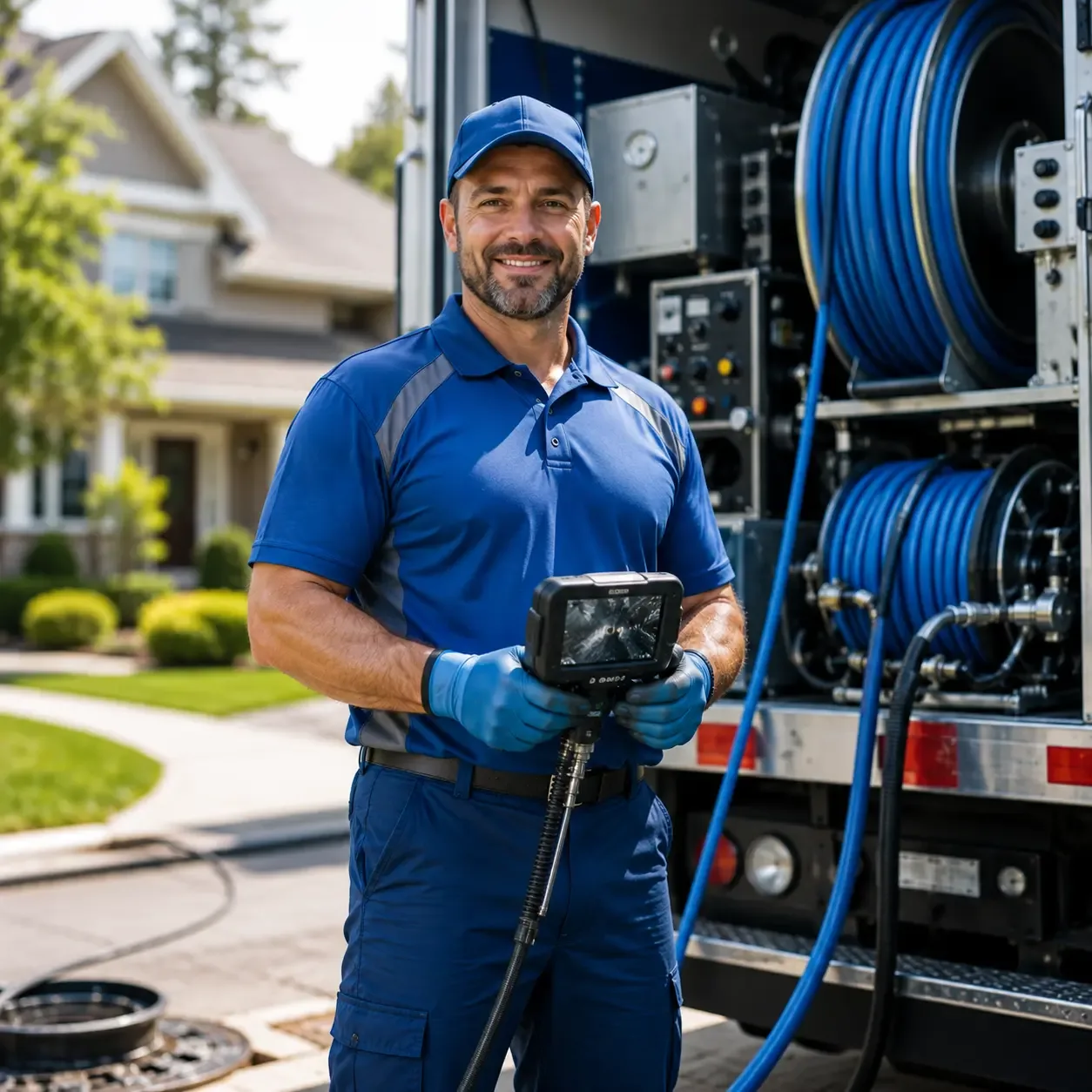 Local outdoor drain cleaning specialists in Bridgeport, IL